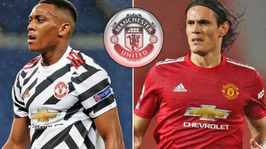 Danh sách 23 cầu thủ MU làm khách Leipzig: Cavani, Martial vắng mặt